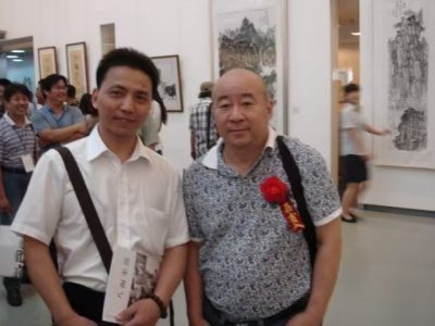 與畫家范揚先生